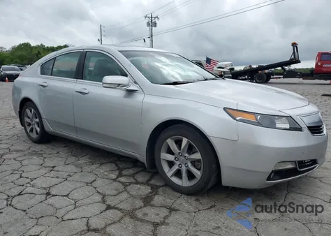 2012 Acura Tl из США, поврежденный, VIN 19UUA8F20CA012574